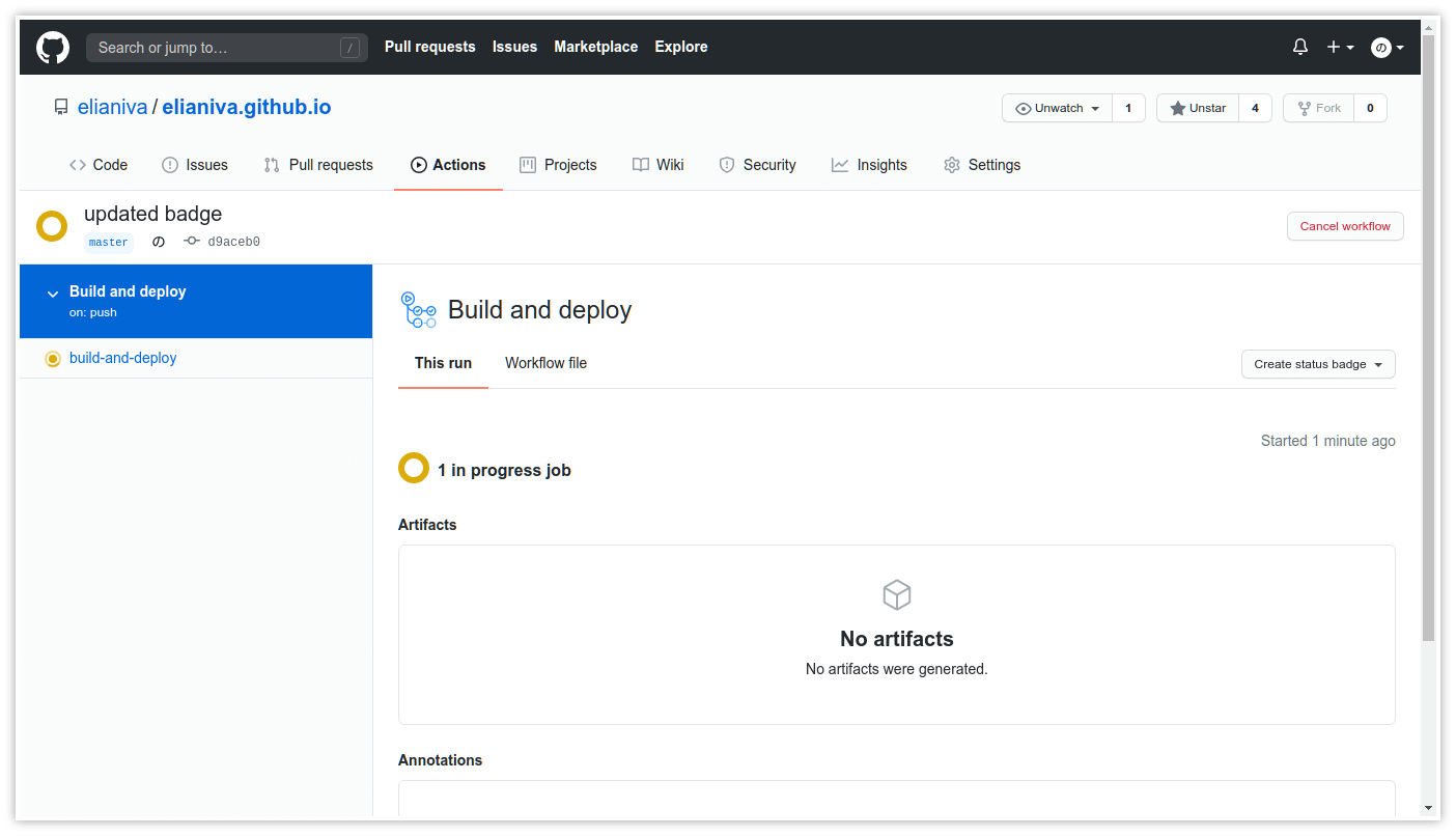 action page