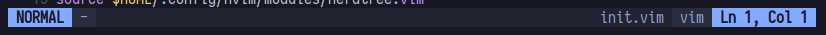 new statusline